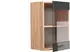 VICCO Glashängeschrank R-Line 40 cm Eiche/Anthrazit Hochglanz modern