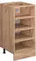 VICCO Regalunterschrank R-Line 40 cm Eiche modern offen