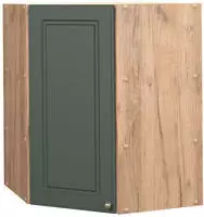 Vicco - Eckh&auml;ngeschrank Fame-line, Gr&uuml;n-gold Landhaus, 57 Cm
