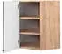 VICCO Eckhängeschrank Fame-Line 57 cm Eiche/Grün-Gold Landhaus