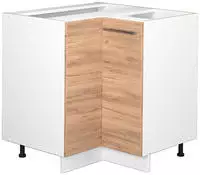 Vicco - Eckunterschrank Fame-line, Goldkraft Eiche, 80.5 Cm Ohne Arbeitsplatte