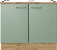 Flex-Well Sp&uuml;lenschrank "Cara" 2 Stk. tlg. (B x H x T) 100 x 85 x 60 cm, inkl.
