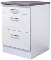 Flex-Well Unterschrank "Lucca" (B x H x T) 60 x 85/86 x 60 cm, mit praktischen