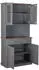 MBI GmbH Holzwarenfabrik Buffet Luzerna-5.1. 4T2SL 90x190x45 cm grau-sepia