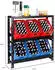 Proregal Getränkekistenregal Tegernsee XL Schwarz 110x110x30cm 6 Kästen + Board