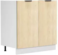 Sp&uuml;lunterschrank Breite 80 cm Sp&uuml;lenschrank Fasola