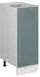 VICCO Apothekerschrank R-Line 30 cm ohne Arbeitsplatte Blau-Grau/Weiß