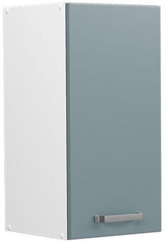 Livinity H&auml;ngeschrank R-Line, 30 cm, Blau-Grau/Wei&szlig;