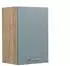 Livinity Hängeschrank R-Line, 40 cm, Blau-Grau/Goldkraft Eiche
