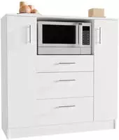 VCM K&uuml;chenschrank | Ma&szlig;e ca. H. 110 x B. 109 x T. 40 cm | Mikrowellenschrank mit