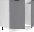 VCM Spülenunterschrank Fasola 80 cm weiß/anthrazit