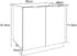 VCM Spülenunterschrank Fasola 80 cm weiß/anthrazit