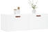 vidaXL Wandschrank Weiß 100x36,5x35 cm (830108)