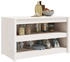 vidaXL Outdoor-Küchenschrank Weiß 106x55x64 cm Massivholz Kiefer (832334)