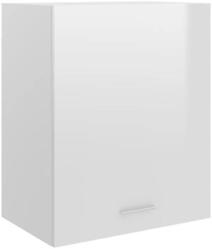 vidaXL H&auml;ngeschrank Hochglanz-Wei&szlig; 50x31x60 cm (801265)