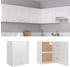 vidaXL Hängeschrank Hochglanz-Weiß 50x31x60 cm (801265)