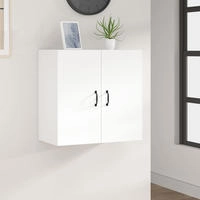 vidaXL Wandschrank Wei&szlig; 60x31x60 cm Holzwerkstoff