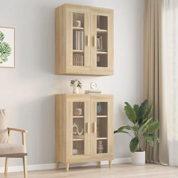 vidaXL H&auml;ngeschrank Sonoma-Eiche 69,5x34x90 cm (812279)