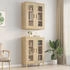 vidaXL Hängeschrank Sonoma-Eiche 69,5x34x90 cm (812279)