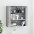 vidaXL Wandschrank Grau Sonoma 80x33x80 cm (816598)