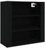 vidaXL Wandschrank Schwarz 80x33x80 cm (816593)