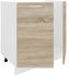 VCM Spülunterschrank Esilo Sonoma 80x46x82 cm weiß