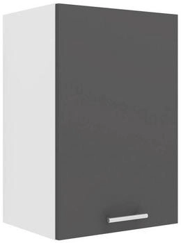 Mid.you Küchenoberschrank, Anthrazit, Weiß 1 Fächer, 40x60x31 cm, hängend (657027840)