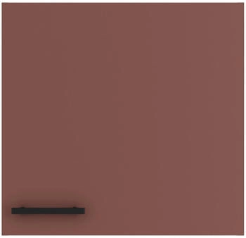 Optifit Küchenoberschrank OPTIkult, Rotbraun, Metall, 1 Fächer, seitenverkehrt montierbar, einzeln stellbar, 60x57.6x34.6 cm, DIN EN ISO 14001, DIN EN ISO 50001, DIN EN ISO 9001