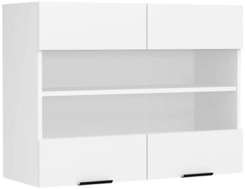 Mid.you K&uuml;chenoberschrank, Wei&szlig; 1 F&auml;cher, 80x60x31 cm, h&auml;ngend (657041134)