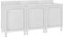 vidaXL Arbeitsschrank 180x60x96 cm Edelstahl