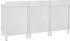vidaXL Arbeitsschrank 180x60x96 cm Edelstahl