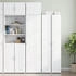 vidaXL Wandschrank Weiß 50x42,5x40 cm