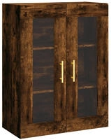 Wandschrank R&auml;uchereiche 69,5x34x90 Cm - Vidaxl