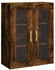 vidaXL Wandschrank Räuchereiche 69,5x34x90 cm