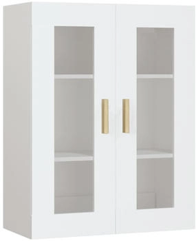 vidaXL H&auml;ngeschrank Wei&szlig; 69,5x34x90 cm