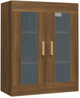 vidaXL H&auml;ngeschrank Braun Eichen-Optik 69,5x34x90 cm