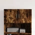 vidaXL Wandschrank Räuchereiche 80x42,5x40 cm
