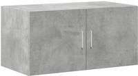 vidaXL Wandschrank Betongrau 80x42,5x40 cm Holzwerkstoff