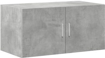 vidaXL Wandschrank Betongrau 80x42,5x40 cm