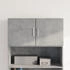 vidaXL Wandschrank Betongrau 80x42,5x40 cm