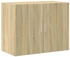 vidaXL Wandschrank Sonoma-Eiche 80x42,5x64 cm