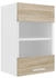 Mid.you Küchenoberschrank, Weiß, Sonoma Eiche 1 Fächer, 40x60x31 cm, hängend (657027832)