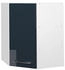VICCO Eckhängeschrank, Dunkelblau, Weiß L-Form, 57x72x34.1 cm (800000829729)