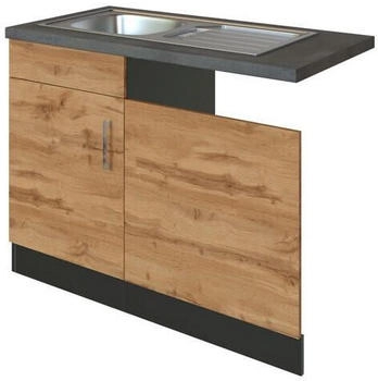 Held Spülenunterschrank Eiche einzeln stellbar 110x85x60 cm