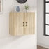 vidaXL Wandschrank Sonoma-Eiche 60x31x60 cm (812900)