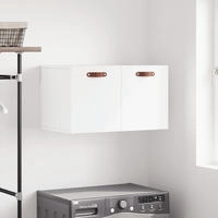 vidaXL Wandschrank Wei&szlig; 60x36,5x35 cm Holzwerkstoff