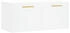vidaXL Wandschrank Weiß 80x36,5x35 cm (830060)