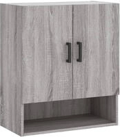 vidaXL Wandschrank Grau Sonoma 60x31x70 cm Holzwerkstoff