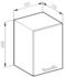 VICCO Hängeschrank, Sonoma Eiche, Weiß 30x60x31 cm (800000635111)