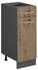 VICCO Küchenunterschrank, Eiche Artisan, Anthrazit 30x81.6x46 cm (800000829864)